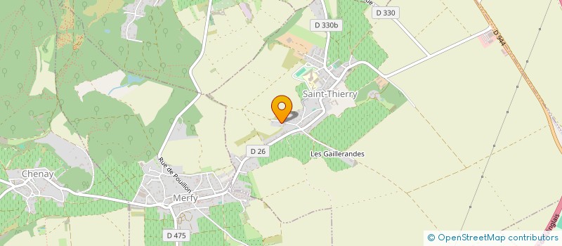 localisation de l'entreprise ZOVAN  SAINT-THIERRY