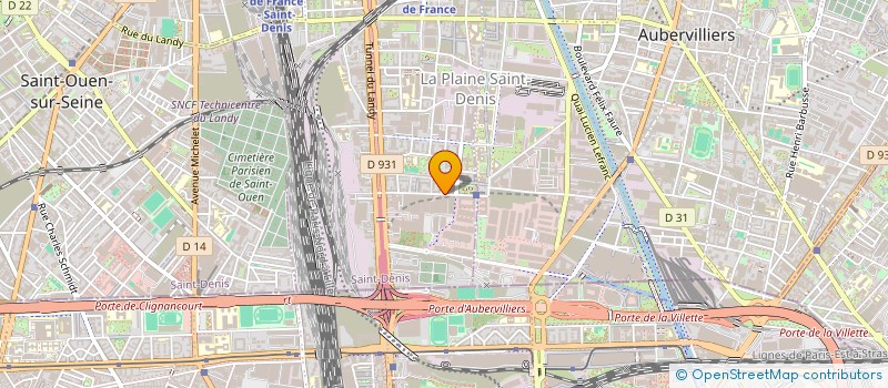 localisation de l'entreprise ZOYA  SAINT-DENIS