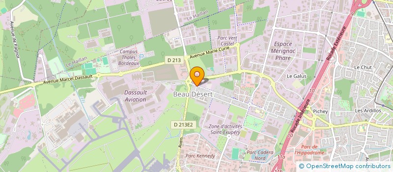 localisation de l'entreprise ZOYZO  MERIGNAC