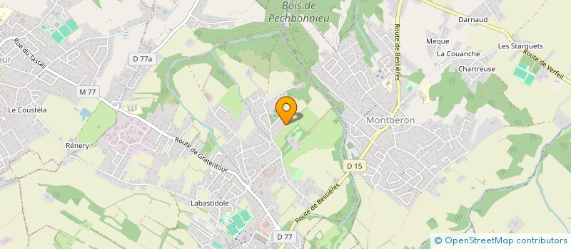 localisation de l'entreprise ZPH  PECHBONNIEU