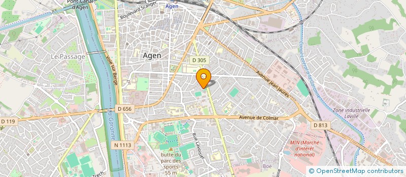 localisation de l'entreprise ZR CARS & MOTORS  AGEN