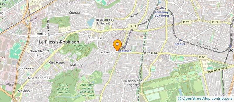 localisation de l'entreprise ZR CONSULTING à CHATENAY-MALABRY