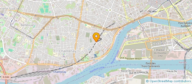 localisation de l'entreprise ZR DEVELOPPEMENT à NANTES