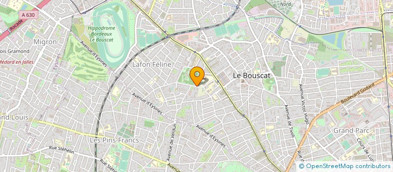 localisation de l'entreprise ZR USB MAMA à LE BOUSCAT