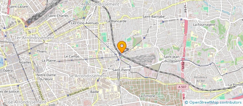 localisation de l'entreprise ZRB à MARSEILLE