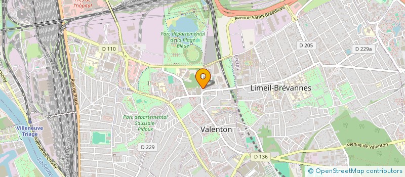 localisation de l'entreprise ZRC à VALENTON