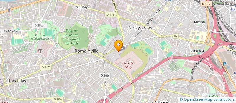localisation de l'entreprise ZRCONSULTING à NOISY-LE-SEC