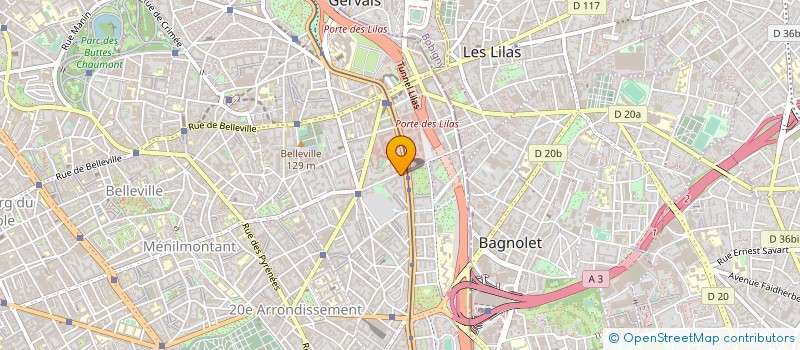 localisation de l'entreprise ZRELLI SARL  PARIS