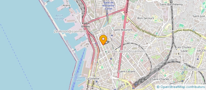 localisation de l'entreprise ZRH GLOBAL  MARSEILLE