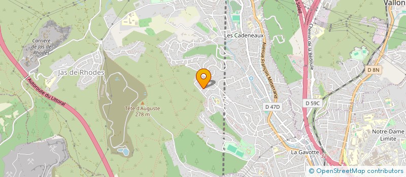 localisation de l'entreprise ZRM à LES PENNES-MIRABEAU