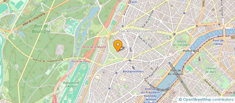 localisation de l'entreprise ZRSCHMID  PARIS