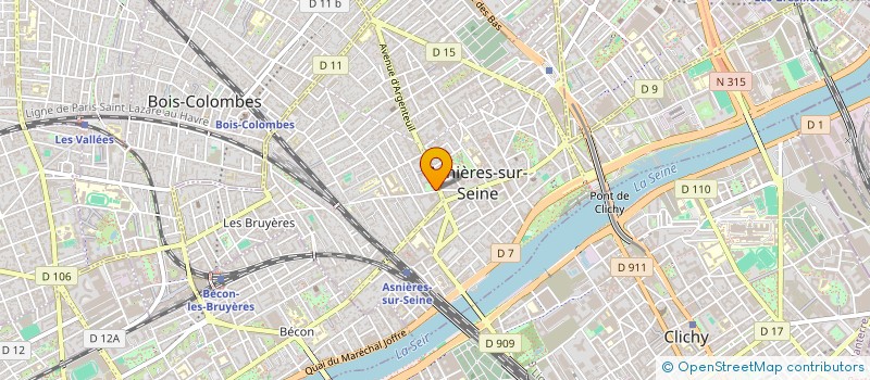 localisation de l'entreprise ZS à ASNIERES-SUR-SEINE