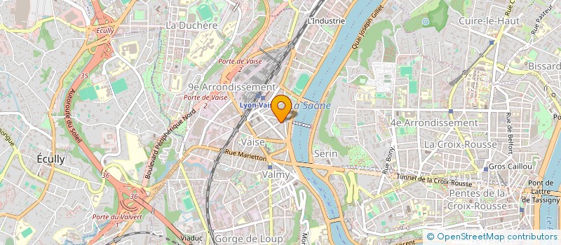 localisation de l'entreprise ZS 69TAXI  LYON