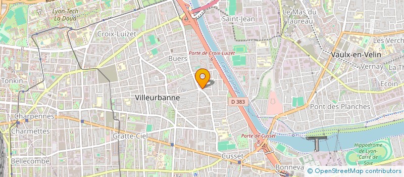 localisation de l'entreprise ZS BARBE SHOP  VILLEURBANNE