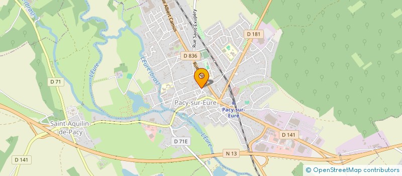 localisation de l'entreprise ZS BARBER  PACY-SUR-EURE