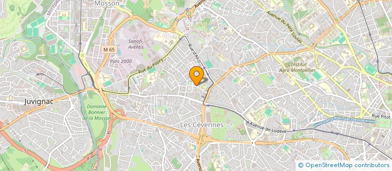 localisation de l'entreprise ZS BATIMENT  MONTPELLIER