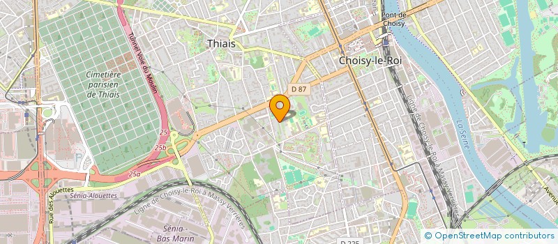 localisation de l'entreprise ZS DESTOCK à THIAIS