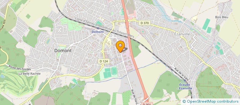 localisation de l'entreprise ZS FACILITIES  DOMONT