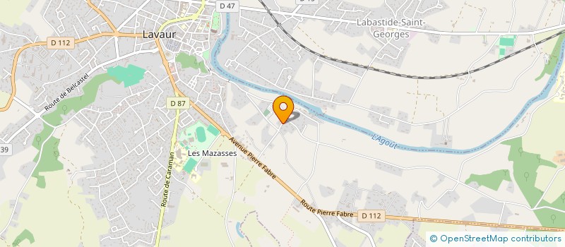 localisation de l'entreprise ZS GROUP  LAVAUR