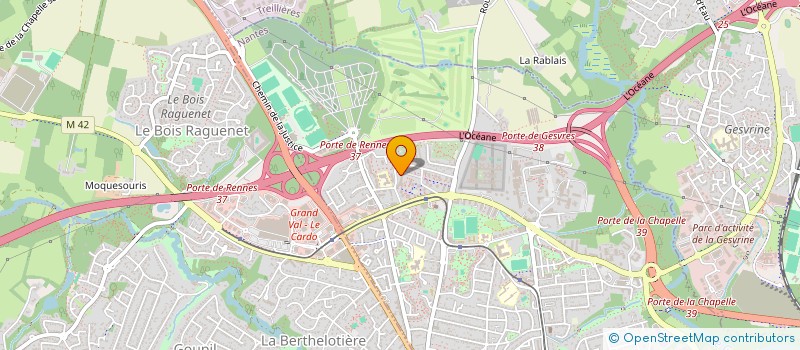 localisation de l'entreprise ZS IMMO à NANTES
