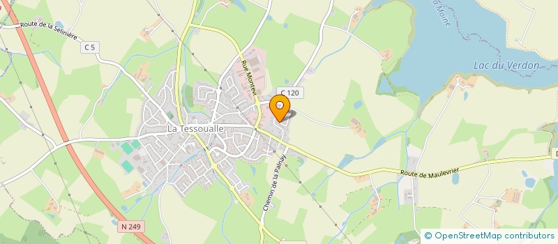 localisation de l'entreprise ZS IMMOBILIER  LA TESSOUALLE