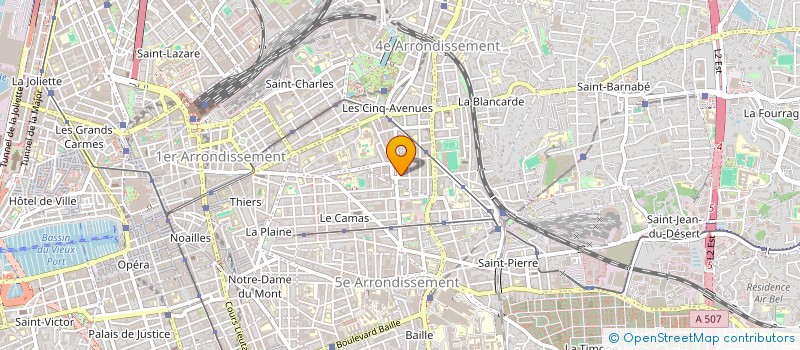 localisation de l'entreprise ZS & KEP CONSULTING à MARSEILLE