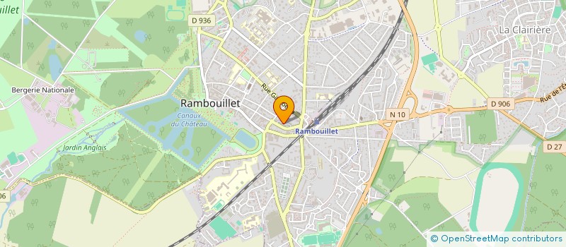 localisation de l'entreprise ZS PRO à RAMBOUILLET