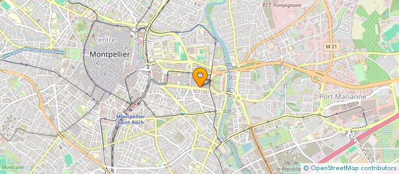 localisation de l'entreprise ZS SERVICES à MONTPELLIER