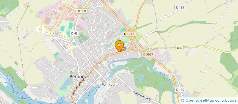 localisation de l'entreprise ZSF PERONNE à PERONNE