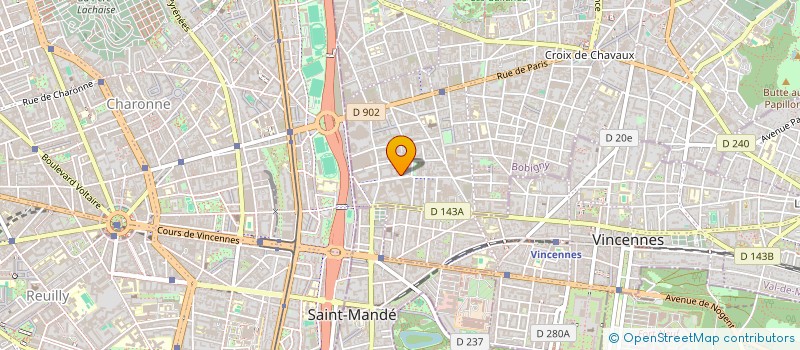localisation de l'entreprise ZSFAK HOLDING à MONTREUIL