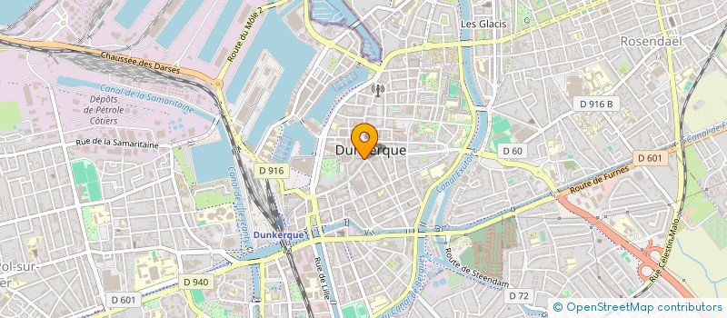 localisation de l'entreprise ZSM COMPAGNY à DUNKERQUE