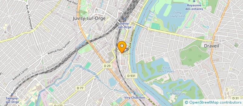 localisation de l'entreprise ZSR à VIRY-CHATILLON