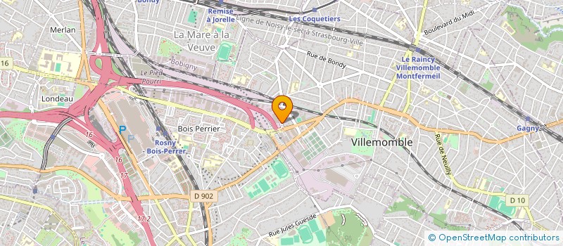 localisation de l'entreprise ZSS HOME à VILLEMOMBLE