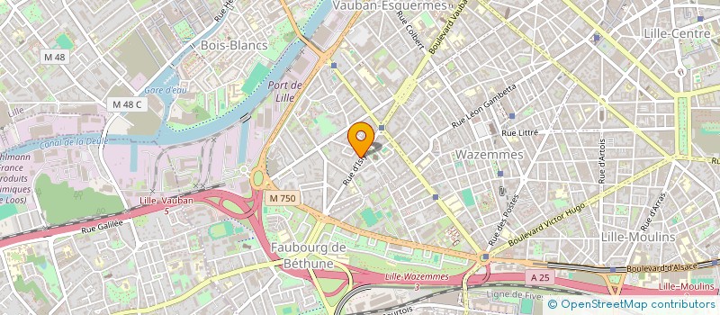 localisation de l'entreprise ZSSISTANCE HABITATION  LILLE