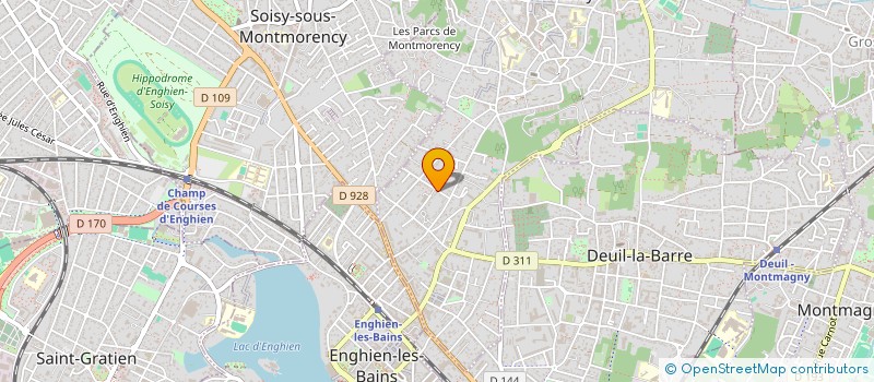 localisation de l'entreprise ZT COURTAGE  MONTMORENCY