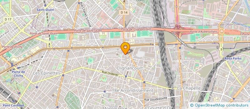 localisation de l'entreprise ZT SOLUTIONS à PARIS