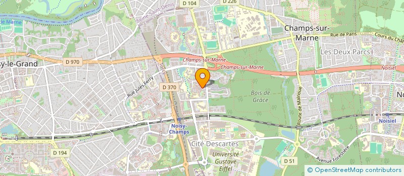 localisation de l'entreprise ZT TRANSPORT à CHAMPS-SUR-MARNE