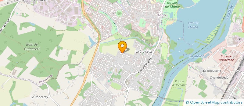 localisation de l'entreprise ZTD  BOUCHEMAINE