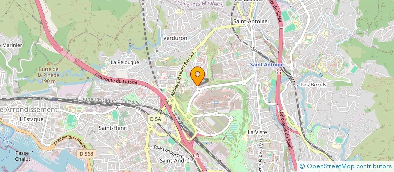localisation de l'entreprise ZTNT à MARSEILLE
