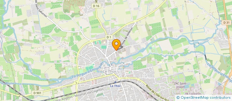 localisation de l'entreprise ZTP à LE THOR