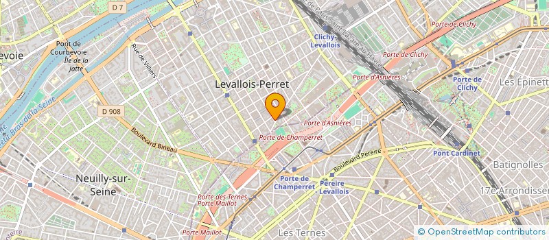 localisation de l'entreprise ZTX à LEVALLOIS-PERRET