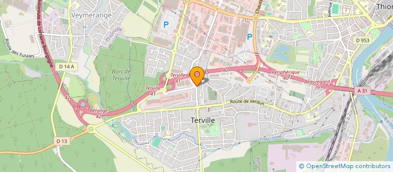 localisation de l'entreprise ZUAL  TERVILLE