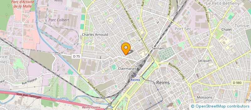 localisation de l'entreprise ZUBA CAFE  REIMS