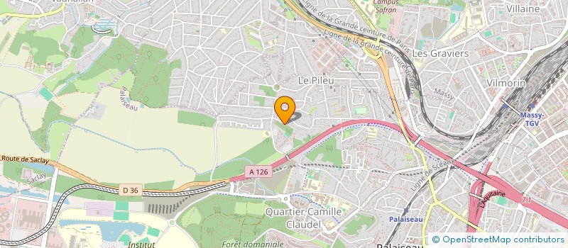 localisation de l'entreprise ZUBELI à PALAISEAU