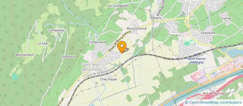 localisation de l'entreprise ZUC CARRELAGE  SAINT-JEAN-DE-LA-PORTE