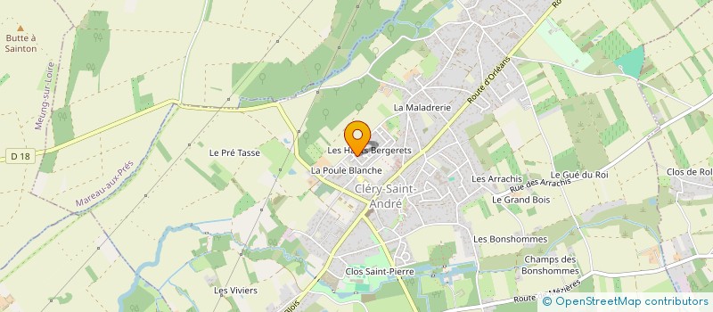 localisation de l'entreprise ZUCCATECH  CLERY-SAINT-ANDRE