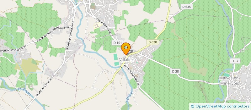 localisation de l'entreprise ZUCCO  CONQUES-SUR-ORBIEL