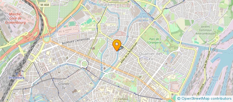 localisation de l'entreprise ZUEM YSEHUET à STRASBOURG