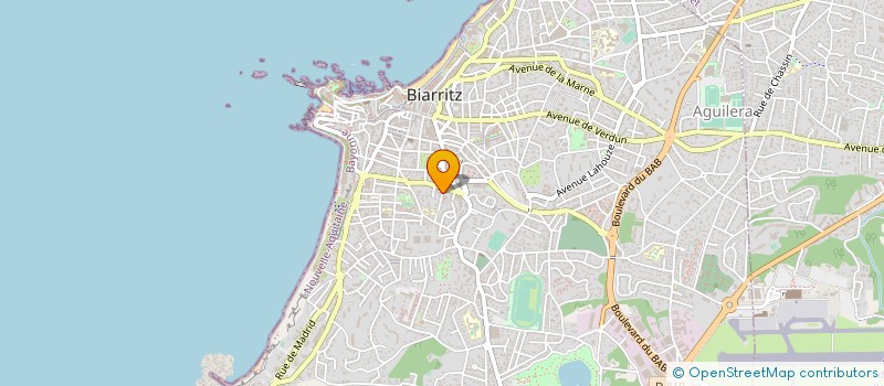 localisation de l'entreprise ZUHAITZ à BIARRITZ