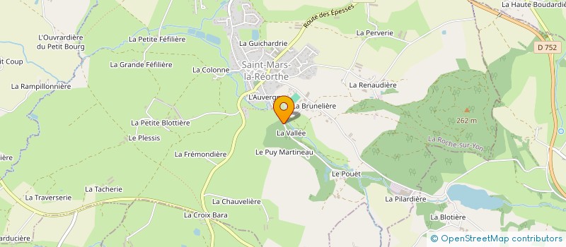 localisation de l'entreprise ZUHOSA à SAINT-MARS-LA-REORTHE